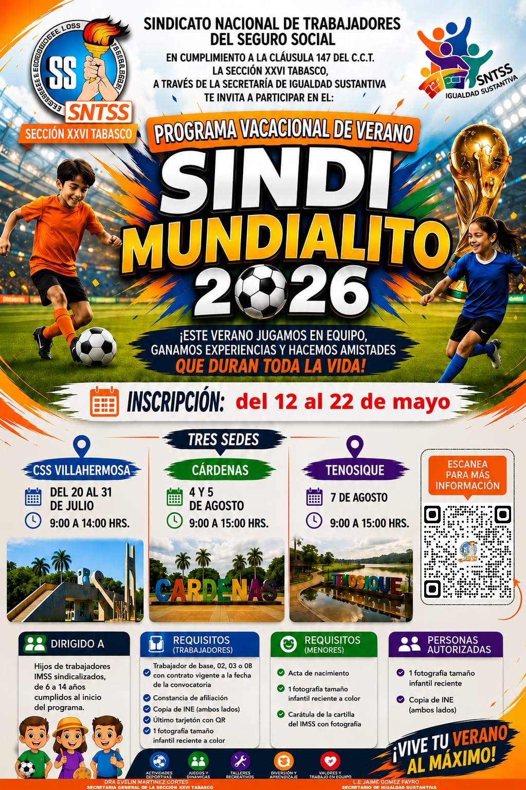 Plan Vacacional 2026